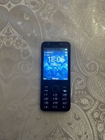 телефон fly tornado slim: Nokia Asha 230, 8 GB, rəng - Boz, Zəmanət, Düyməli, İki sim kartlı