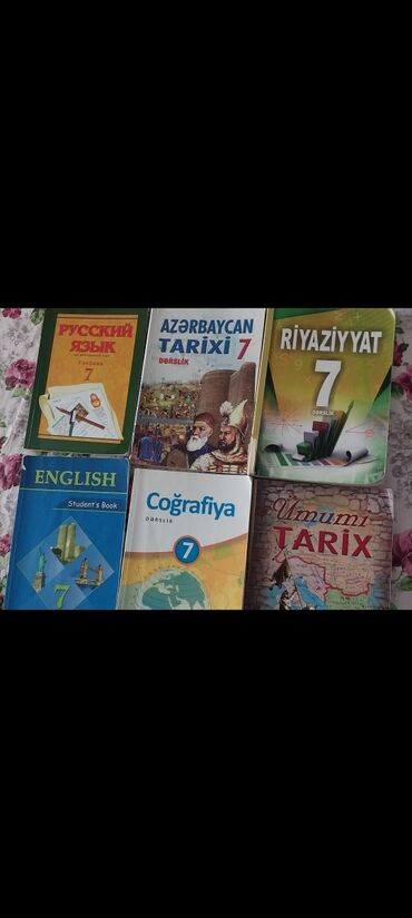 Digər məktəb dərslikləri: Her biri 3 azn
