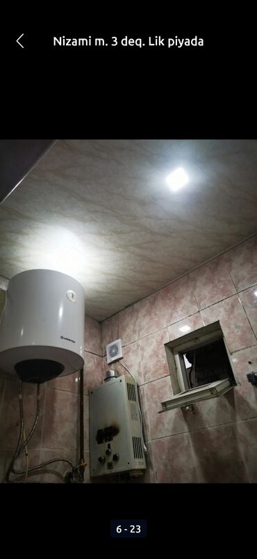 Uzunmüddətli kirayə evlər: 30 kv. m, 1 otaqlı, Qaz, İşıq, Su — 3