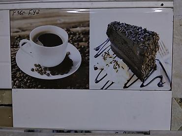 ritter sport: Керамическая настенная плитка с кофейным принтом - Формат — 1