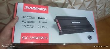 2 ci el ayfon: SOUNDMAX SX-LM5065.5 – 5 kanallı hibrid avtomobil gücləndiricisi 20 — 1