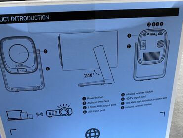 Проекторы: 🇰🇬 HOCO DT7 Android Version 🎥 — Акылдуу проектор! 📽️ 1080P Full HD — 5