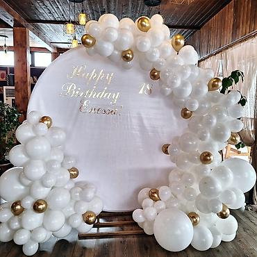 Воздушные шары и принадлежности: Гелиевые шары Арка из шаров Фотозона Лучшее качество 💯 Лучшая цена — 21