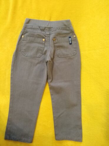 Pantalone: PRIMIGI ORIGINAL italijanske pantalone za decake sive boje 100% pamuk — 10