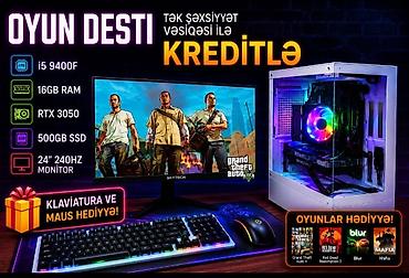 mafia 2: Oyun Dəsti – güclü stasionar PC + 24" monitor Texniki xüsusiyyətlər — 1