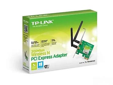Modemi, ruteri i mrežni uređaji: TP-Link TL-WN881ND bežični PCI Express adapter - Bežični N standard — 1
