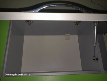 Mətbəx mebeli: Mətbəx mebeli dəsti – L formalı, kompaktn ölçülü - Ümumi ölçülər: sol — 10