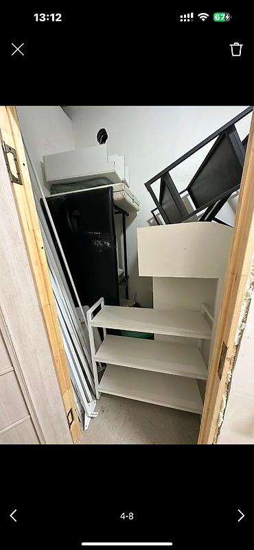 хранение: ️Боксы по 3м2 - вмещают в себя в одно время 5 разобранной мебели, один — 9