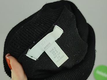 czarny sweter hm: H&M Basic, Golf damski, rozmiar S — 7