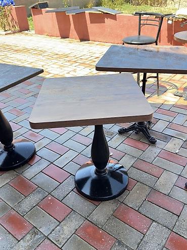 kreditle metbex stolu: Kvadrat masa, Açılmayan, Taxta — 2