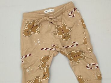 majtki ze smiesznymi napisami: Sweatpants, Sinsay, 9-12 months, condition - Very good