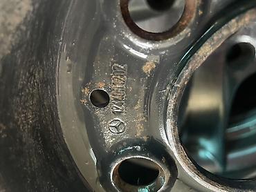 215 65 16 с: СРОЧНО ‼️ МЕРС 124 ЖЕЛЕЗНЫЙ ДИСК 14 размер Стальное колесо (диск) с — 7