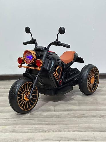 harley davidson: 🛵Retro 2388 Elektrik Uşaq Motosikleti 💚 Retro dizaynı və möhtəşəm — 1