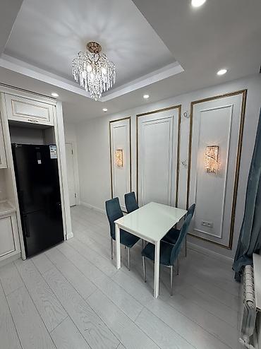 квартира 11 микрорайон: 1 комната, 46 м², Асанбай мкр Элитка, 11 этаж, Дизайнерский ремонт — 3
