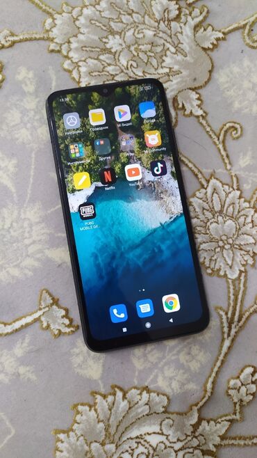 телефоны смартфоны: Redmi, Redmi 9T, Б/у, 128 ГБ, цвет - Черный, 2 SIM