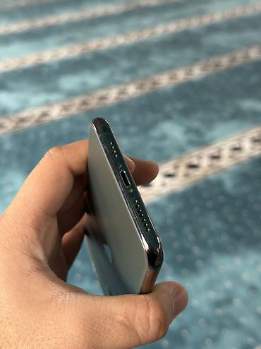 Apple iPhone: IPhone 11 Pro Max, Б/у, 64 ГБ, Matte Midnight Green, Чехол, 80 % — 6