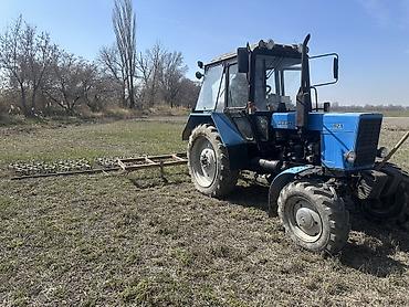 Тракторы МТЗ (Беларус): Трактор Мтз 82.1 2006 год выпуска прес подборщик Кыргызстан с — 12