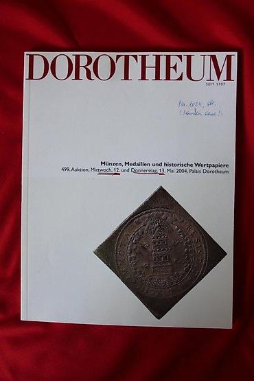 srebrnjak 1: AUKCIONI KATALOG DOROTHEUM, MUNZEN, MEDALLEN, WERTPAPIERE | Aukcioni — 1