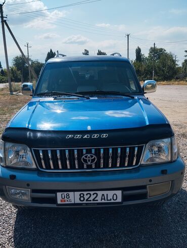 авто прадо: Toyota Land Cruiser Prado: 2000 г., 3.4 л, Автомат, Газ, Внедорожник