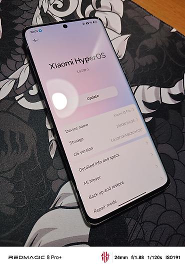 таразы цена: Xiaomi, 13 Pro, Колдонулган, 256 ГБ, түсү - Кара, 2 SIM — 3