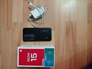 Mobil telefonlar: Redmi 256 GB, rəng - Qara, Barmaq izi, Face ID — 1