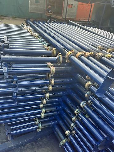 Строительные леса, стойки: Телескопические стойки. Труба Россия, механизм Турция. Документы, НДС — 9