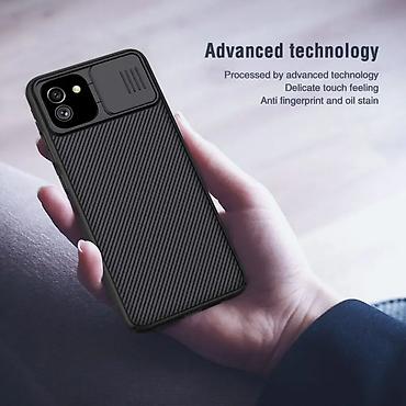 Maske i futrole za telefone: Maska Nillkin CamShield za Samsung A035G Galaxy A03 crna. Uz brzu — 6