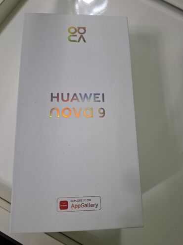 huawei p smart 2021 qiyməti: Huawei Nova 9, 128 GB, rəng - Qara, Barmaq izi, İki sim kartlı, Face ID