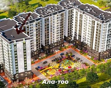 72: 1 комната, 52 м², Кок-Жар мкр 13 этаж, ПСО (под самоотделку) — 2