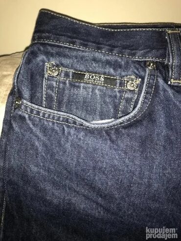 Farmerke: Original Hugo Boss farmerice 33 100% cotton Polustruk 44cm duzina na lalafo.rs — 6 Farmerke: Original Hugo Boss farmerice 33 100% cotton Polustruk 44cm duzina — 6