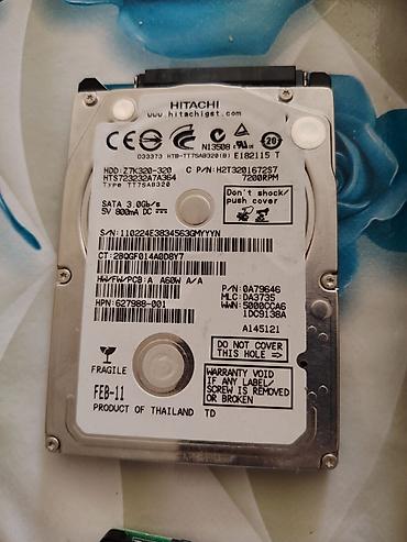predator helios 300: Hitachi 2.5 320GB 7200 RPM. healt 88% - notebook 25manat Hitachi — 2