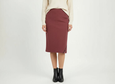 spódniczka eko skóra: Women`s skirt, size S