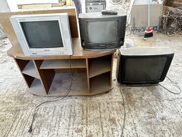 скупка старых телевизоров: Продам б/у 3 телевизора за 1500 сом