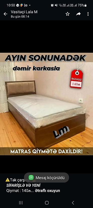 bugdanin qiyməti: ⚠️Tək çarpayı*👑 _*SİFARİŞLƏ VƏ YENİ*_ Qiymət : 140₼ — 1