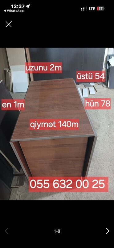 Masa və oturacaq dəstləri: Qatlanan, Dördbucaq masa, 4 stul — 3