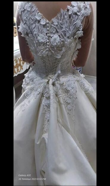 Ziyafət donları: Gelinlik donu tecil 100azn satlir erazi bine savxoz — 10