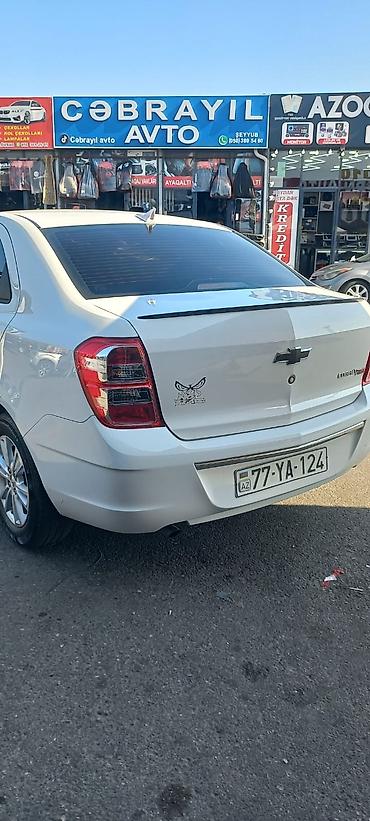 opel duman: Chevrolet Cobalt – ağ rəngli sedan Texniki xüsusiyyətlər və təchizat — 5