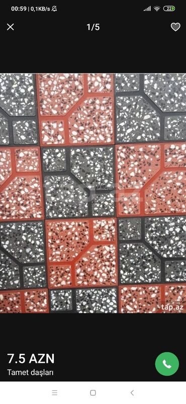 Dekorativ daşlar: Yüksek keyfiyetde Preslenmiş Tamet daşlarinin topdan və pərakəndə — 18