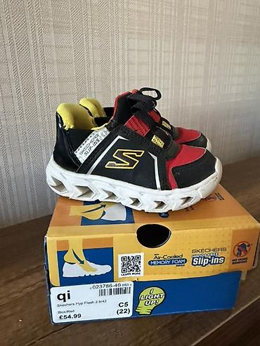 bos salvar modelleri: Skechers uşaq idman ayaqqabısı – Hands Free Slip-ins seriyası - — 4