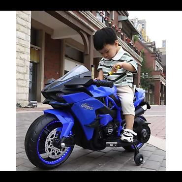 kawasaki ninja: Ninja H2 İdman tipli usaq elektro motosikleti, Musiqi Sistemli Əl — 2