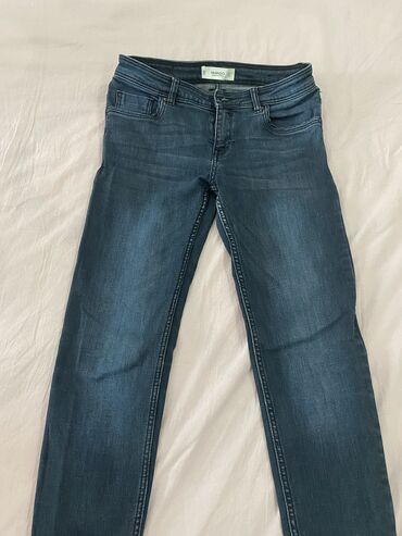 джинсовые платья большого размера: Повседневные брюки, Осень-весна, S (EU 36), M (EU 38)