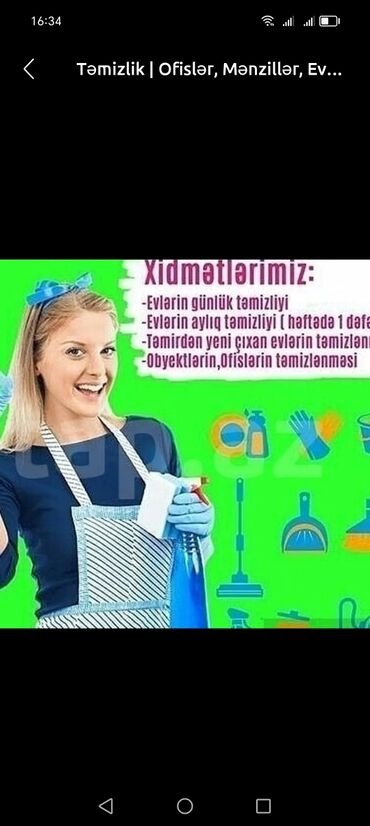Təmizlik | Evlər | Ümumi təmizlik