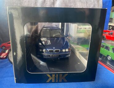 Avtomobil modelləri: Коллекционная модель BMW 530d E39 Touring blue 1997 KK-Scale Scale — 3
