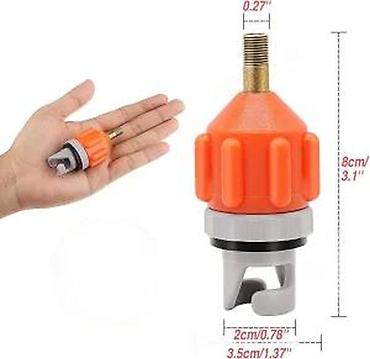 Vodeni sportovi: Univerzalni adapter za pumpu za SUP/čamce/kajake - Adapter za — 14