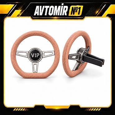 VIP yazılı sükan formalı hava təravətləndiricisi — 2 × 10 ml ətirlə