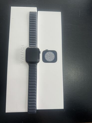 продаю в расрочку: Продается Apple Watch Series 8, 45mm Новый 
28 000сом