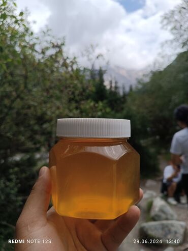 Мёд: Ысык Атанын табигый тоо балы сатылат кг 500 сом Бишкек продаю иссик