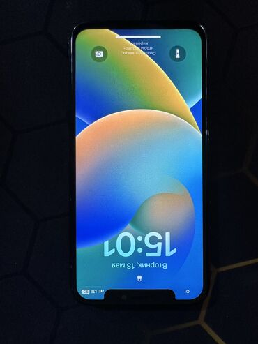 iphone x 256gb цена бишкек: IPhone X, Колдонулган, 256 ГБ, Кара, 100 %