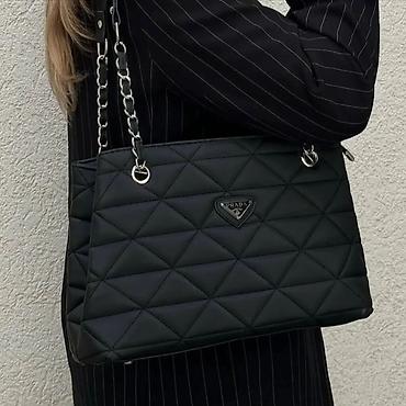 Torbe: Ceger, Prada, Materijal: Veštačka koža — 6