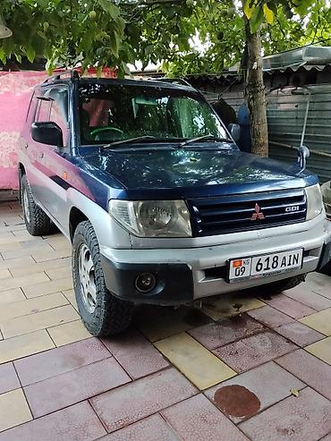 вмятина: Mitsubishi Pajero: 1998 г., 1.9 л, Автомат, Дизель, Внедорожник — 1